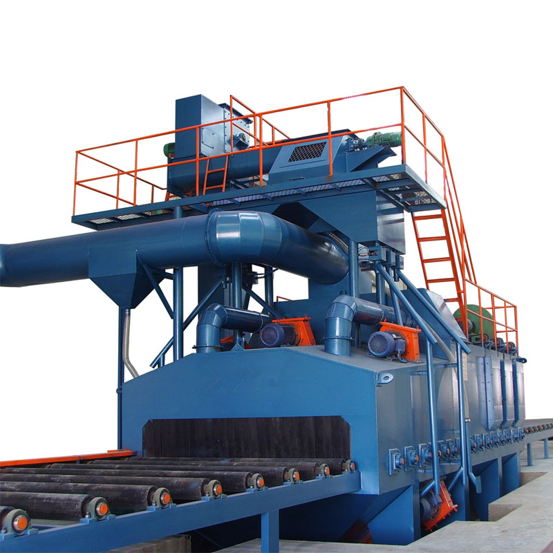 Main features of steel structure shot blasting machine