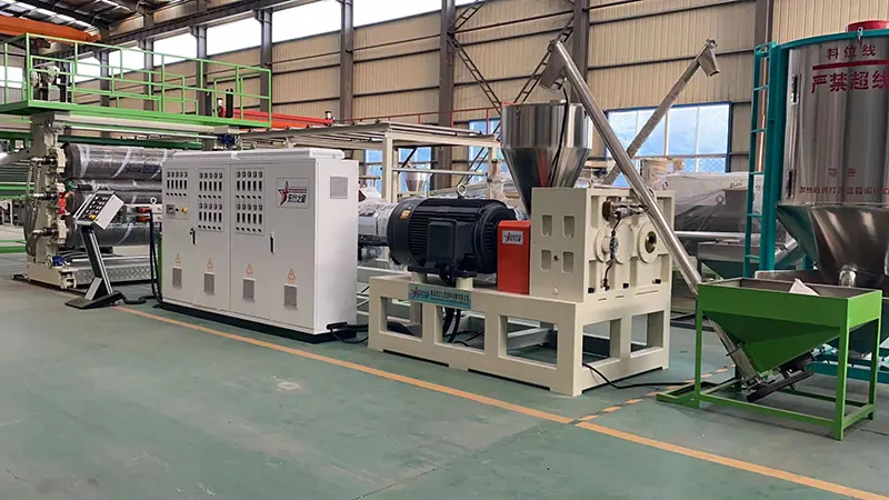 The Process of PET Sheet Extrusion